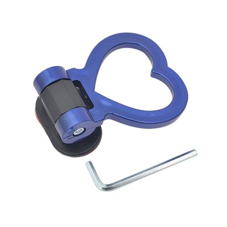 Heart-shaped Accessories Car Trailer Ring Tow Bar Universal variant image 1