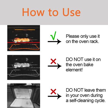 Heat Resistant Silicone Oven Rack Guard - 2 pieces variant image 11