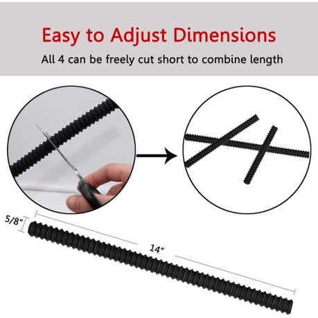 Heat Resistant Silicone Oven Rack Guard - 2 pieces variant image 6