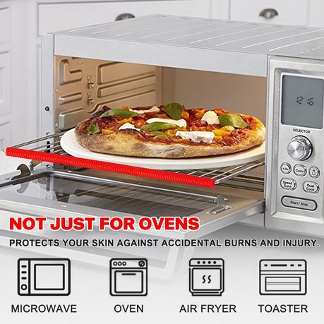 Heat Resistant Silicone Oven Rack Guard - 2 pieces variant image 10