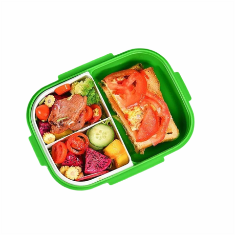 HEY LIFE - Hot Selling Rectangular Portable 3-compartment variant image 2