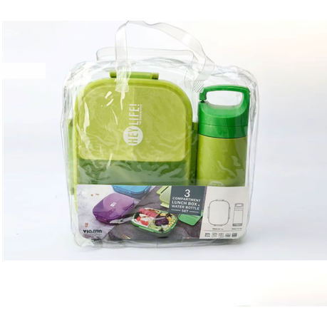 HEY LIFE - Hot Selling Rectangular Portable 3-compartment variant image 5