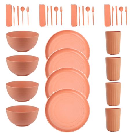 Home Eco Friendly Dinnerware Bright Set of 32 variant image 7