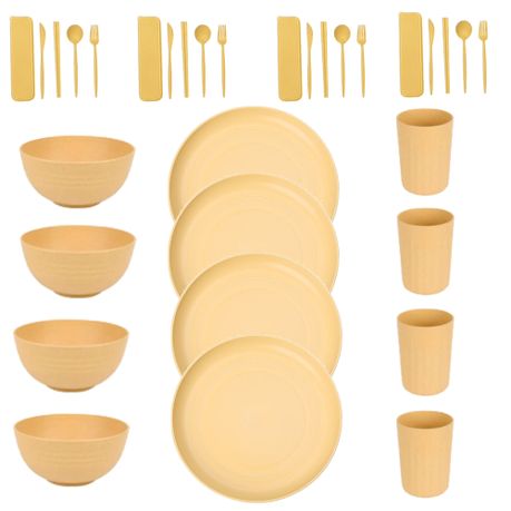 Home Eco Friendly Dinnerware Bright Set of 32 variant image 8