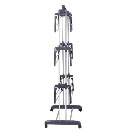 Home Laundry Standing Hanger Clothing Drying Rack Fold Away variant image 4