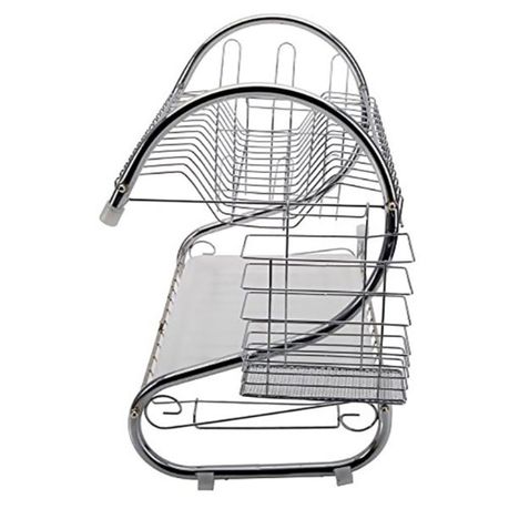 Impressions 2- Tier Stainless Steel Dish Rack variant image 2