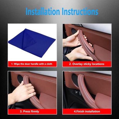 Inner Door Handle Covers for BMW X5 (F15) 2014-2018 BMW X6 (F16) 2014-2019 variant image 3