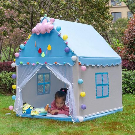 Kids Tent Playhouse Indoor Prince Princess Castle variant image 3