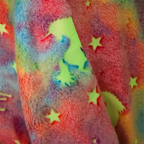Kids Unicorn Dreams Glow In the Dark Blanket variant image 4