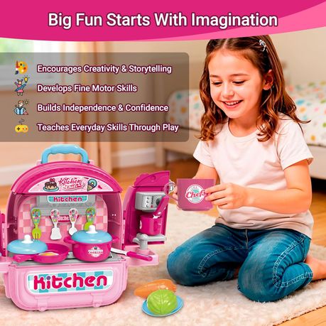 Kitchen Chefs Backpack Toy - 3 in 1 Kitchen Playset variant image 3
