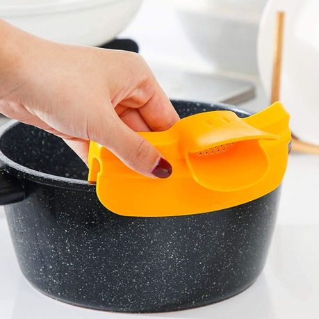 Kitchen Dedicated strainer Anti-spill Pots Round variant image 2