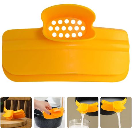 Kitchen Dedicated strainer Anti-spill Pots Round variant image 3