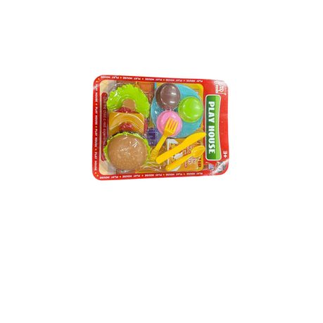 Kitchen Play House Food Toy Simulation Burger, Donuts, and Chicken Nuggets variant image 3