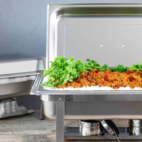 Leopard Single Chafing Dishes - Stainless Steel Buffet Food Warmers variant image 6