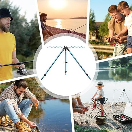 Lightweight Stable Fishing Rod Holder - Dark Blue variant image 3