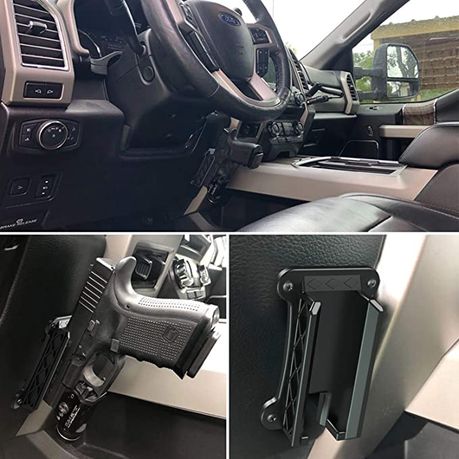 Magnetic Handgun Mount/Holster variant image 2