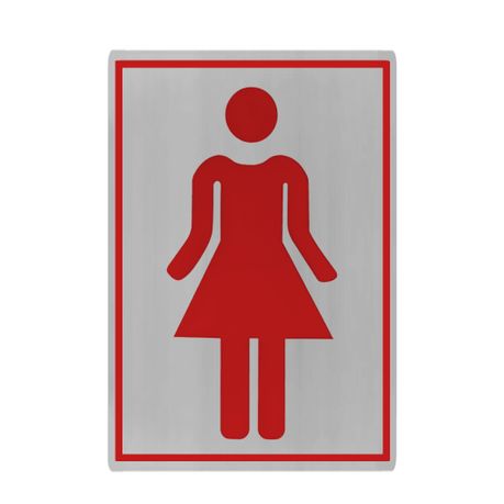 Male & Female Bathroom Signs - Pack of Two variant image 3