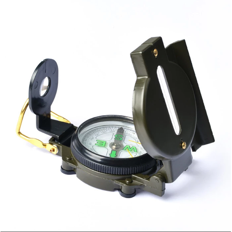 Metal Case Liquid Filled Lensatic Compass variant image 3