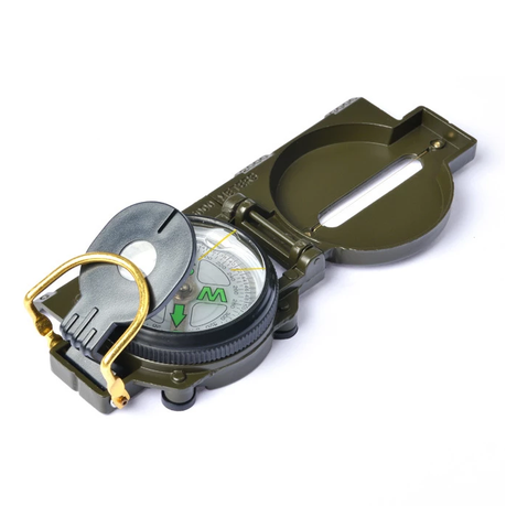 Metal Case Liquid Filled Lensatic Compass variant image 4