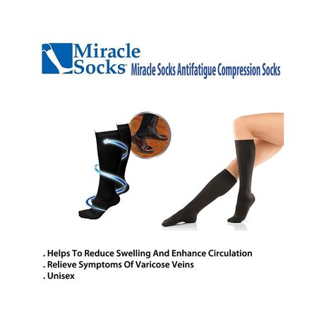 Miracle Socks Anti-fatigue Compression Socks - 6 Pairs variant image 3