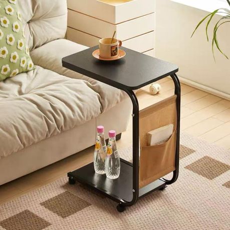 Mobile Sofa Side Table Bedside C Table variant image 4
