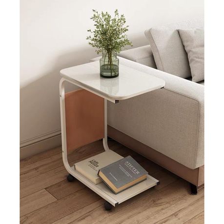 Mobile Sofa Side Table Bedside C Table variant image 7