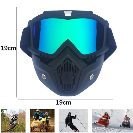 Motorcycle Facemask Goggles variant image 4
