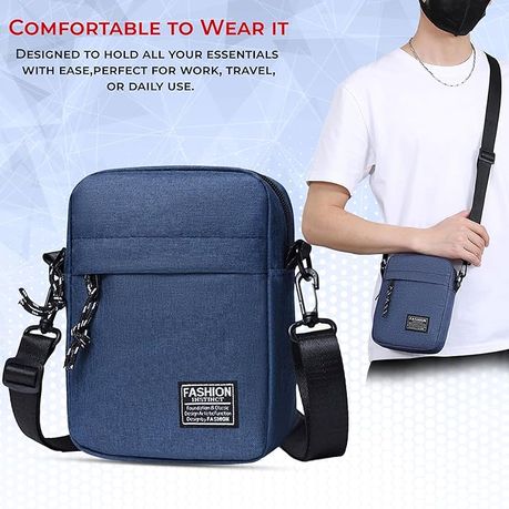 Multi-Function Men's Shoulder Travel Bag variant image 4