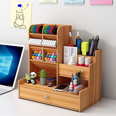 Multi-Functional DIY Desktop Stationary Storage Rack variant image 2