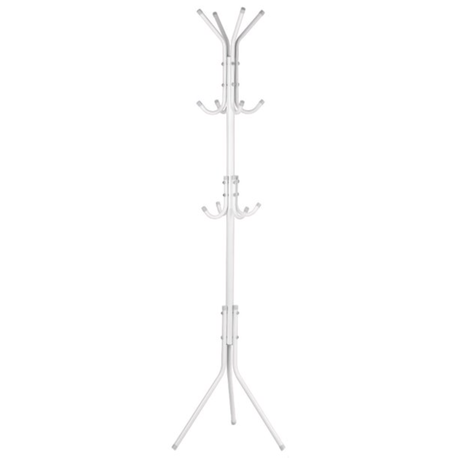 Multi-Hook Metal Coat & Hat Rack - 172cm variant image 6