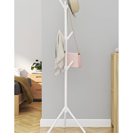 Multi-Hook Metal Coat & Hat Rack - 172cm variant image 10