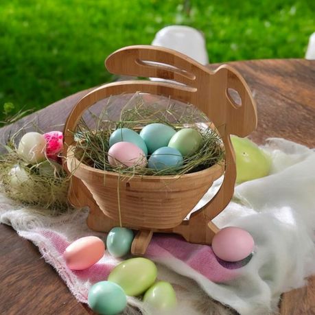 Multi-purpose Basket, Fruit Bowl, Trivet, Rabbit Design variant image 4