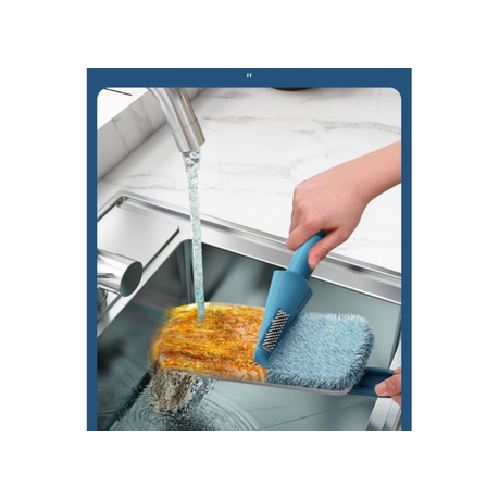 Multi-Purpose Soft Bristles Household Cleaning Brush with scrapper variant image 4
