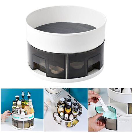 Multifunctional Revolving Spice Storage Rack variant image 5
