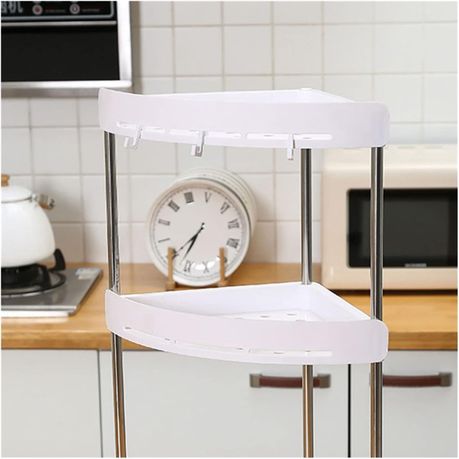 Multifunctional Storage Corner Rack - 3 layer variant image 4