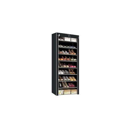 Multipurpose Portable Folding Shoe Rack Cabinet variant image 2