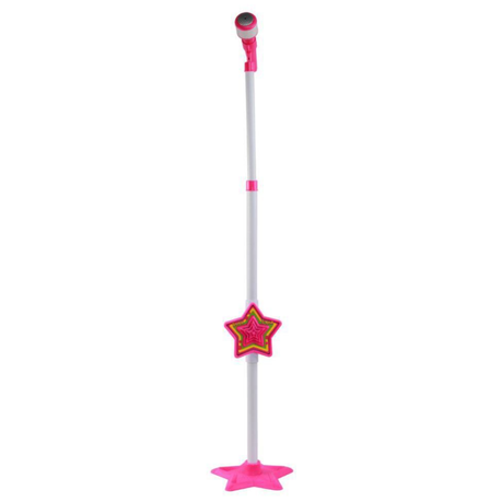 Music World Girls Microphone Stand - Pink variant image 2