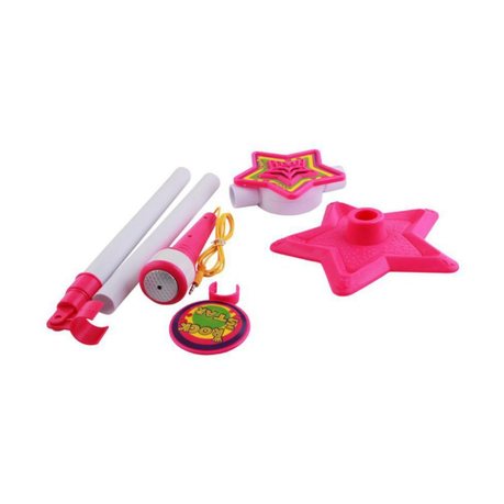 Music World Girls Microphone Stand - Pink variant image 3