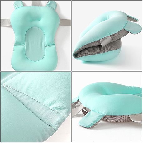 Newborn Safety Bath Support Cushion - Blue variant image 3