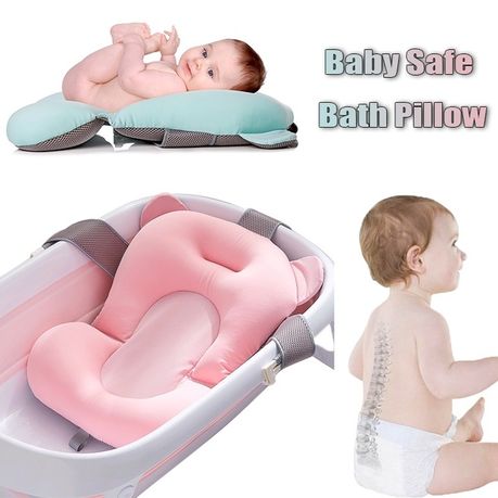 Newborn Safety Bath Support Cushion  - Pink variant image 2