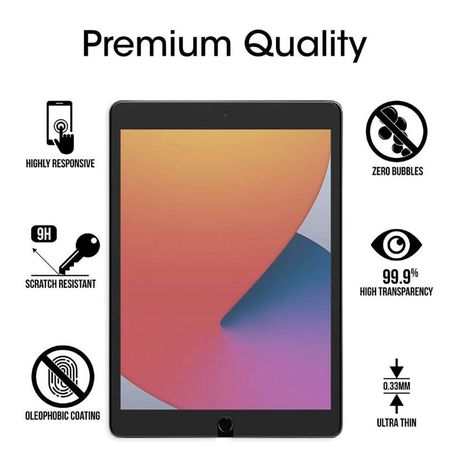 Ojees Homeware Premium Tempered Glass For iPad 7th/8th/9th Gen 10.2 Inch variant image 4