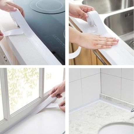 Ojees Homeware Tape Caulk Strip Waterproof & Self Adhesive - Pack of 6 variant image 7