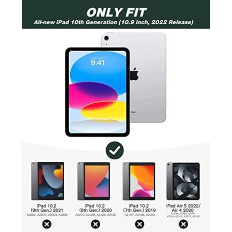 Ojees- Lightweight Protective Case Compatible For iPad 10th Gen 10.9"(2022) variant image 13