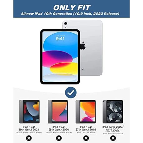 Ojees- Lightweight Protective Case Compatible For iPad 10th Gen 10.9"(2022) variant image 8