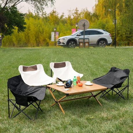 Outdoor Portable Folding Lengthen for Travel - Beige variant image 3