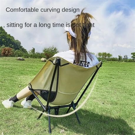 Outdoor Portable Folding Moon Chair variant image 3