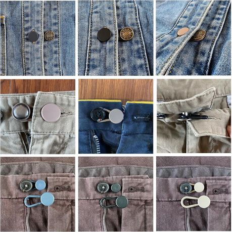 Pants Waist Button Extender for Jeans Cusual Pants Suit Pants - 13 Piece variant image 4