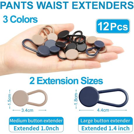 Pants Waist Button Extender for Jeans Cusual Pants Suit Pants - 13 Piece variant image 5