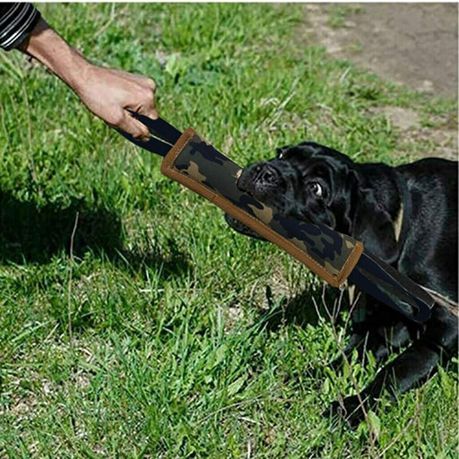 Pet Dog Interactive 2 Handle Camouflage Bite Dog Training Tug Toy (33cm) variant image 3