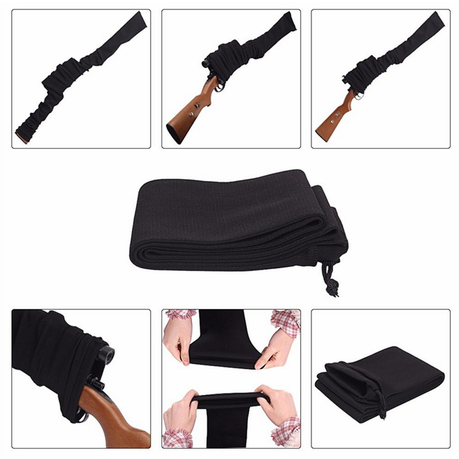 Polyester Silicone Treated Rifle Protector Shotgun Cover Sock variant image 3